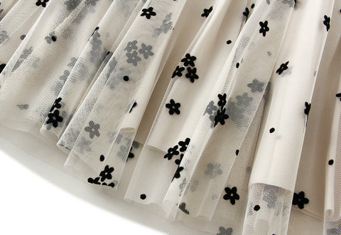 Fusta midi dama D8630