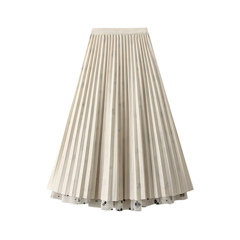 Fusta midi dama D8630