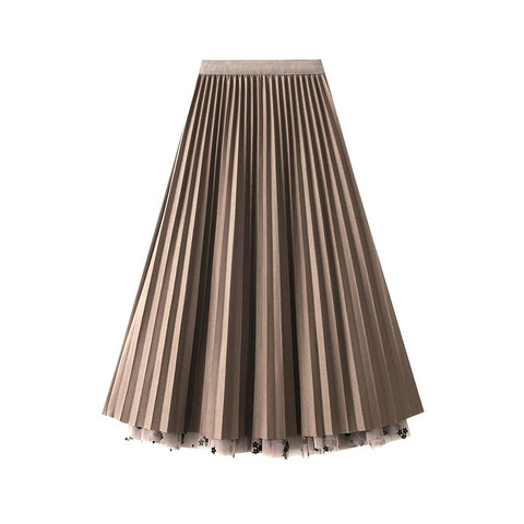 Fusta midi dama D8630
