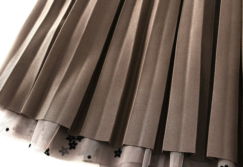 Fusta midi dama D8630