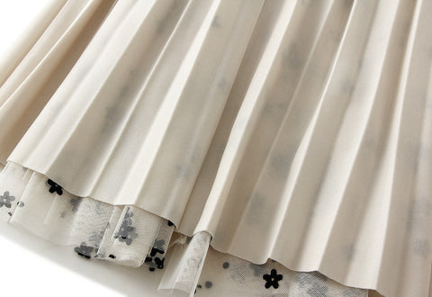Fusta midi dama D8630