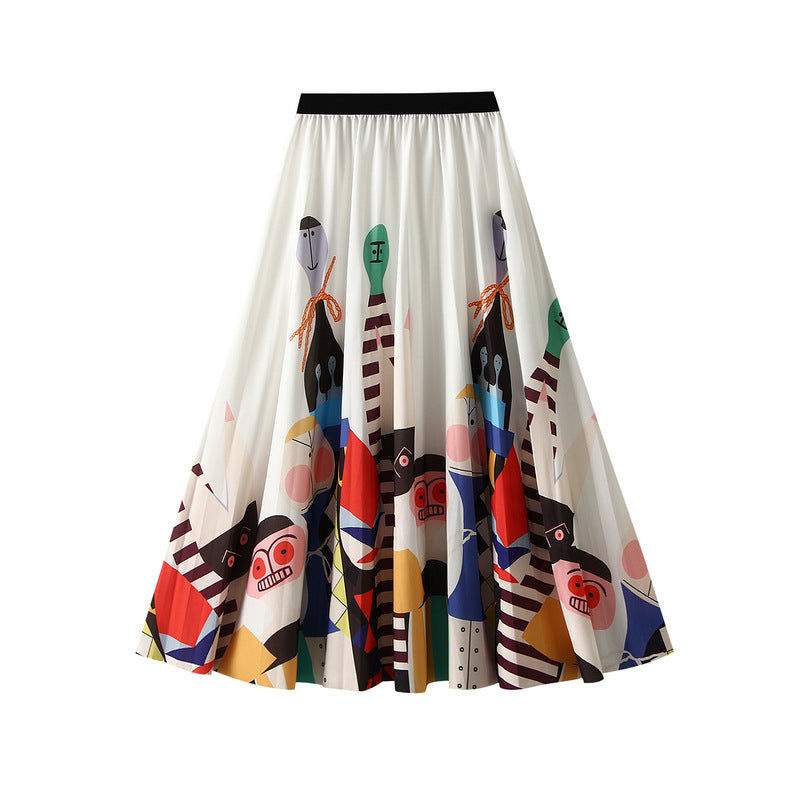Fusta midi dama 2125-4