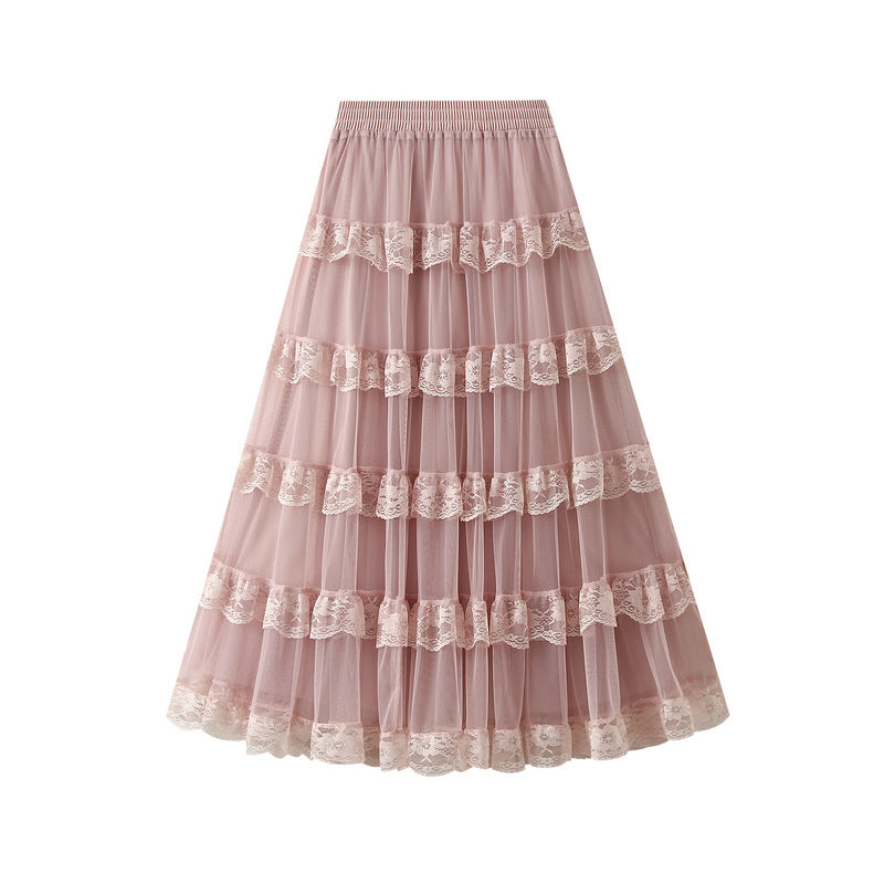 Fusta midi dama 2533