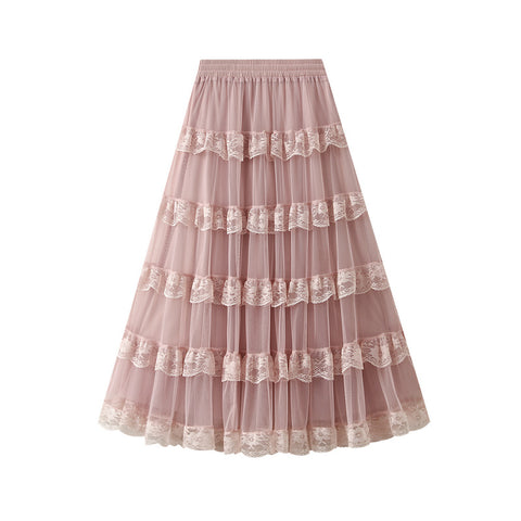 Fusta midi dama 2533