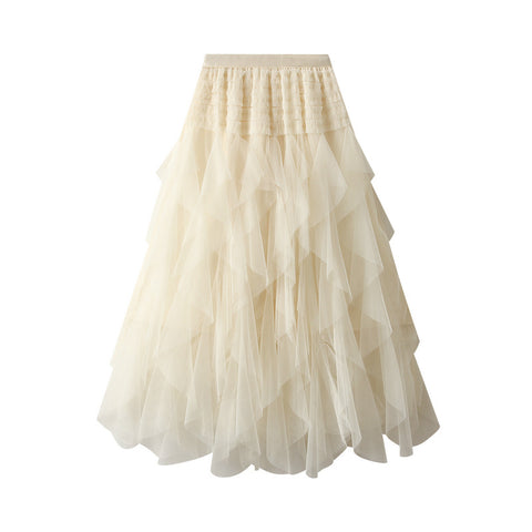 Fusta midi dama D0895