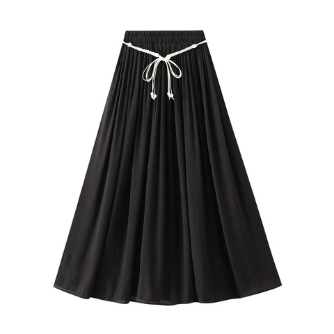 Fusta midi dama 2192