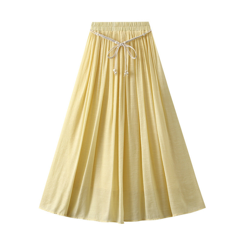 Fusta midi dama 2192