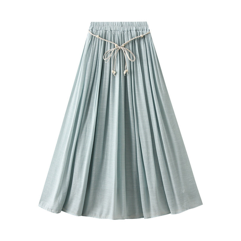 Fusta midi dama 2192