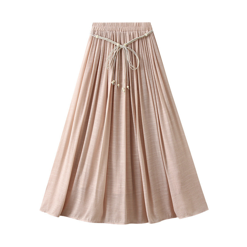 Fusta midi dama 2192