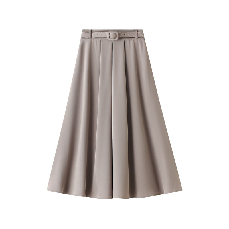 Fusta midi dama 8207