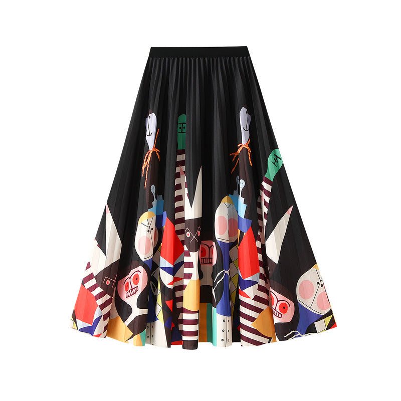 Fusta midi dama 2125-4