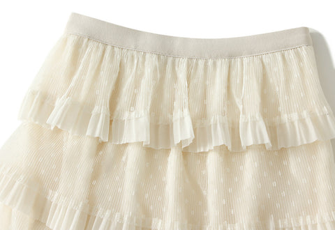 Fusta midi dama D808