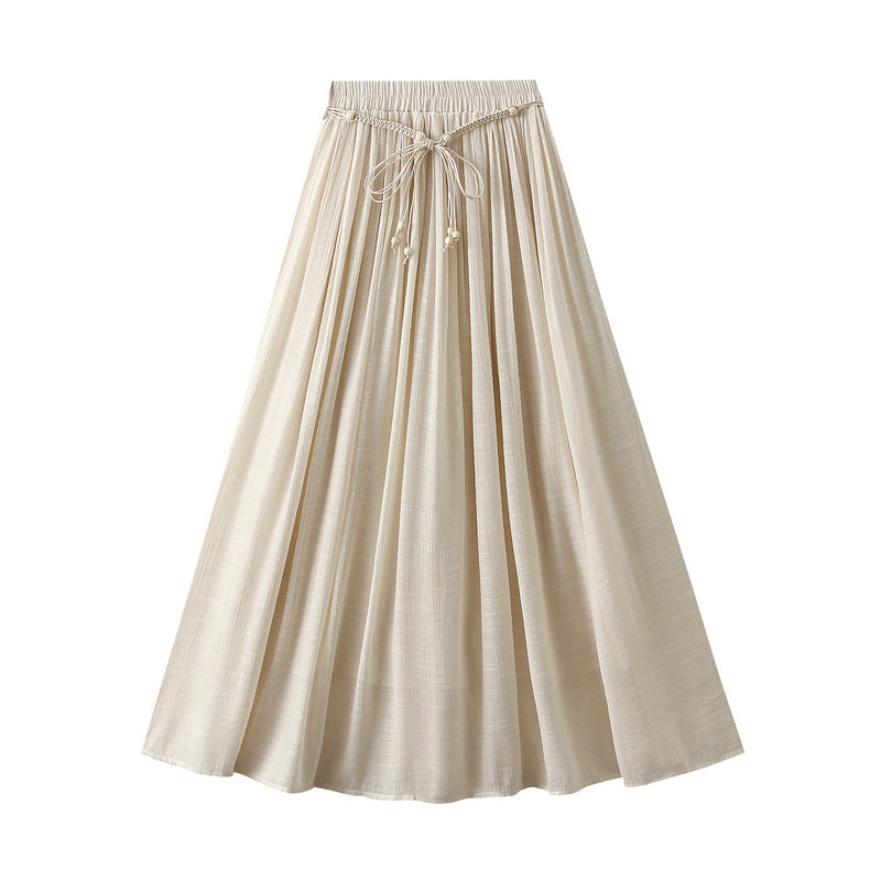 Fusta midi dama 2192