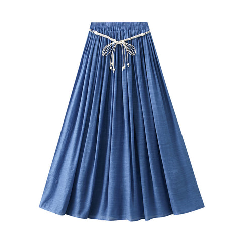Fusta midi dama 2192
