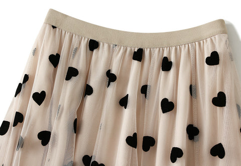 Fusta midi dama 5212