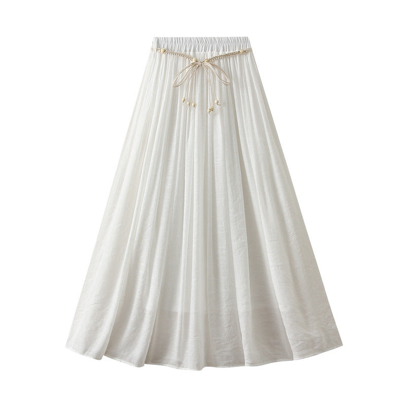 Fusta midi dama 2192
