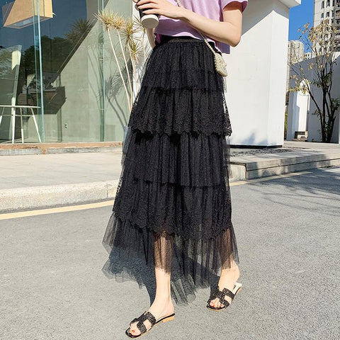 Fusta midi dama 0208 - Lusha.ro