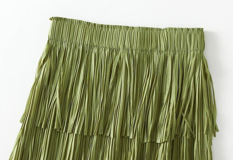 Fusta midi dama 0666 - Lusha.ro