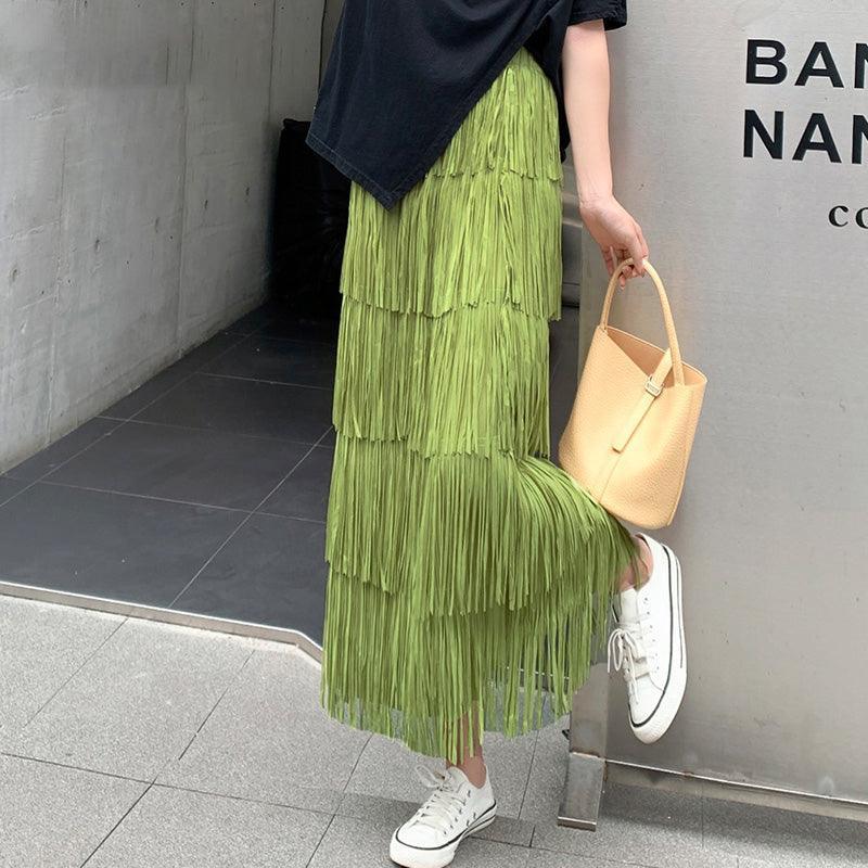 Fusta midi dama 0666 - Lusha.ro
