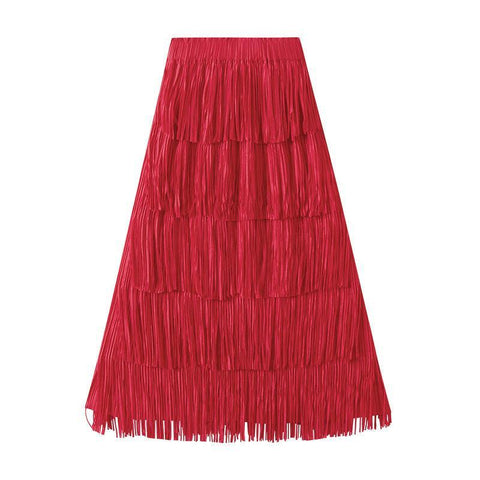 Fusta midi dama 0666 - Lusha.ro