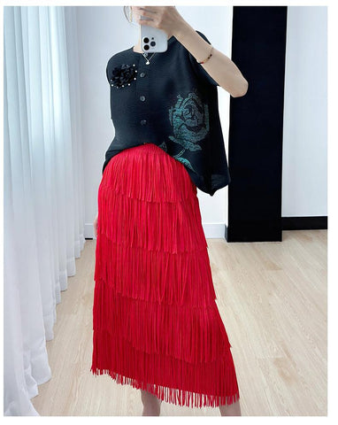 Fusta midi dama 0666 - Lusha.ro
