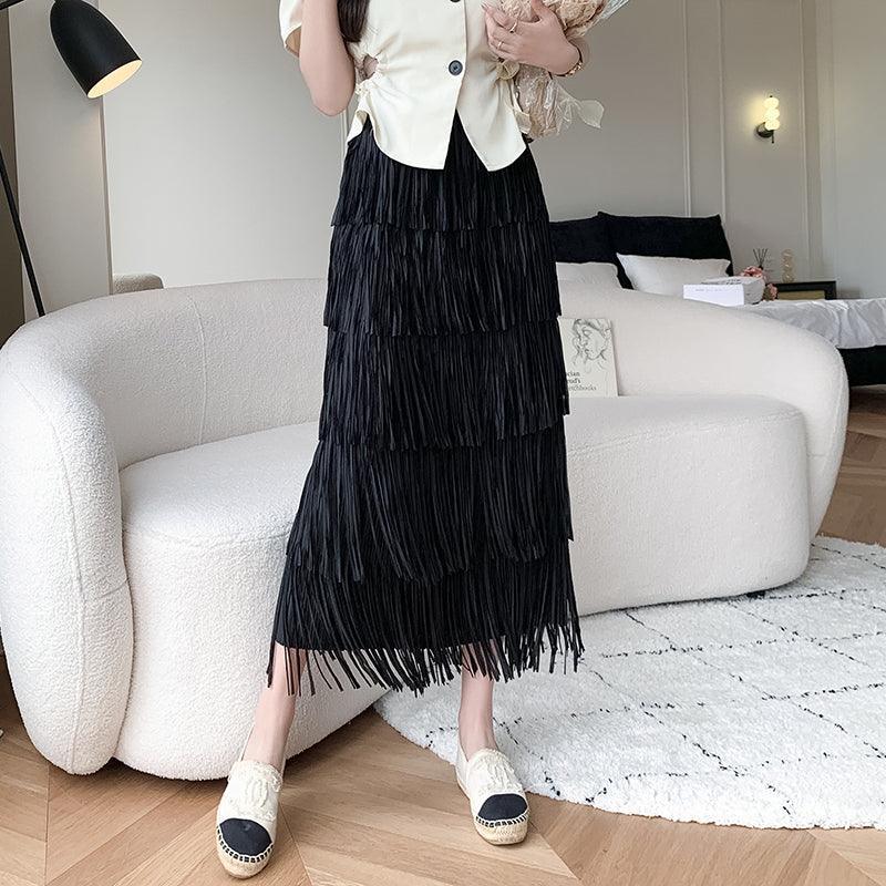 Fusta midi dama 0666 - Lusha.ro