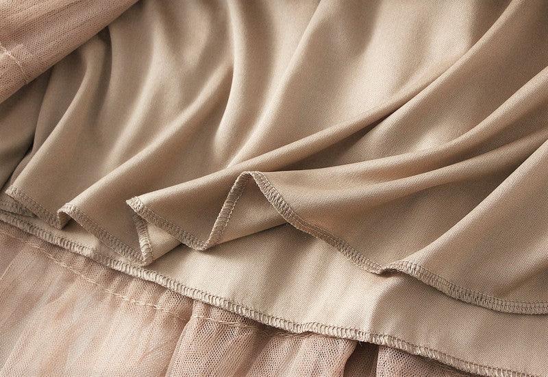 Fusta cu volane din tulle 1009 - Lusha.ro