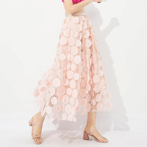 Fusta midi dama 2038 - Lusha.ro