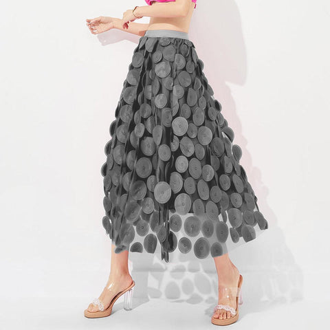 Fusta midi dama 2038 - Lusha.ro