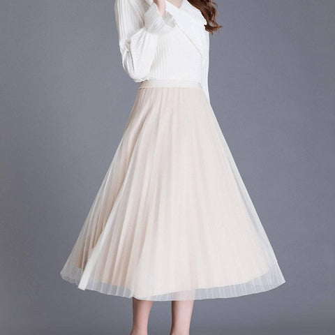 Fusta midi dama 7612 - Lusha.ro