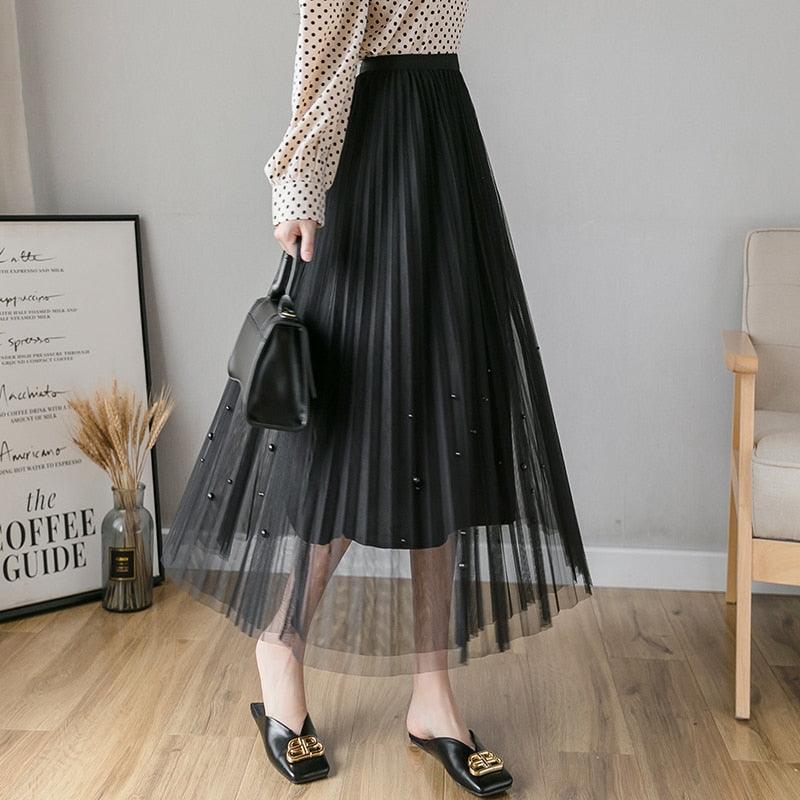 Fusta midi dama 8610 - Lusha.ro