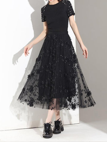 Fusta midi dama 8692 - Lusha.ro