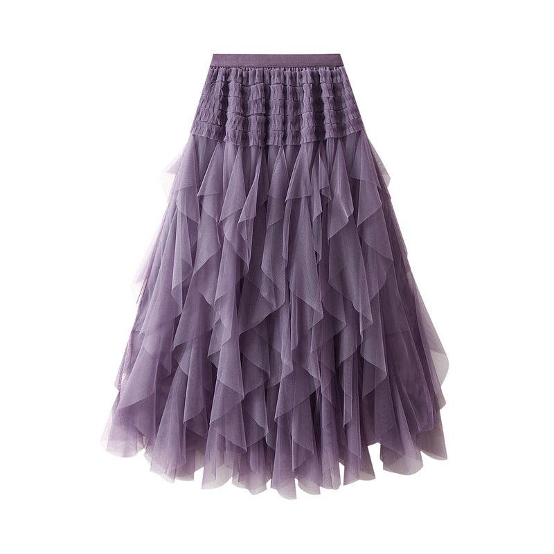 Fusta midi dama D0895 - Lusha.ro