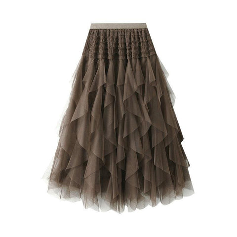 Fusta midi dama D0895 - Lusha.ro