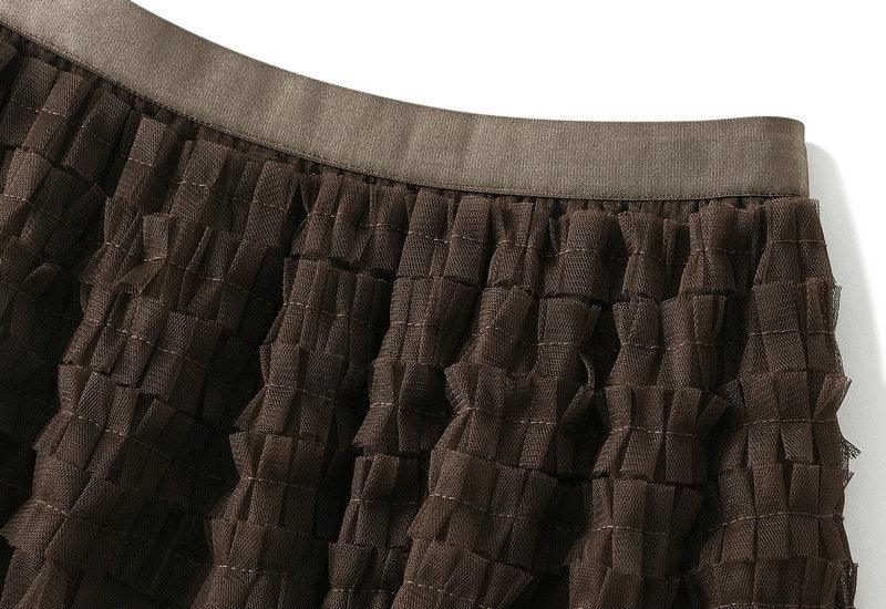 Fusta midi dama D0895 - Lusha.ro