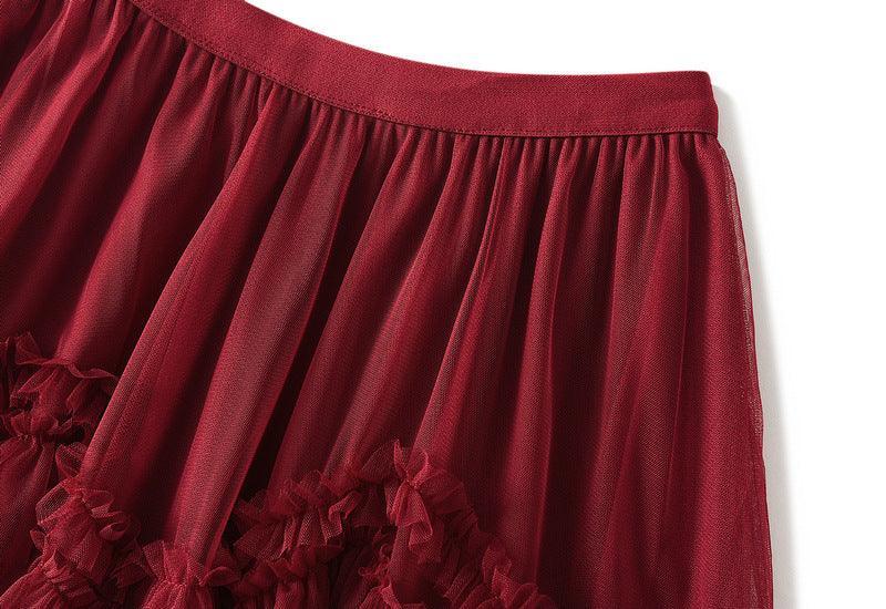 Fusta midi dama D1865 - Lusha.ro