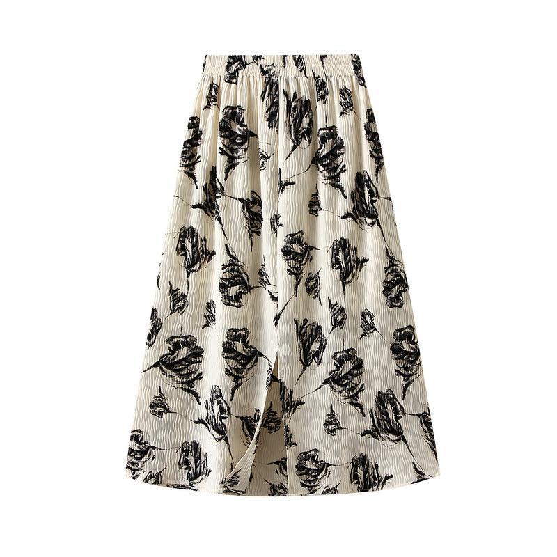 Fusta midi dama D6615 - Lusha.ro