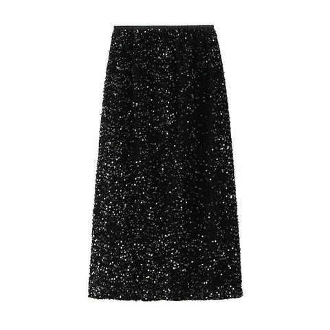 Fusta midi dama D8035 - Lusha.ro