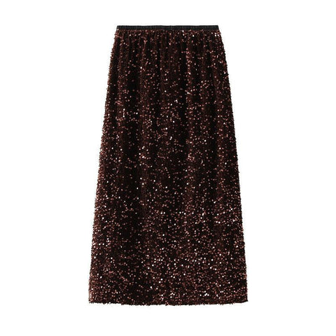 Fusta midi dama D8035 - Lusha.ro