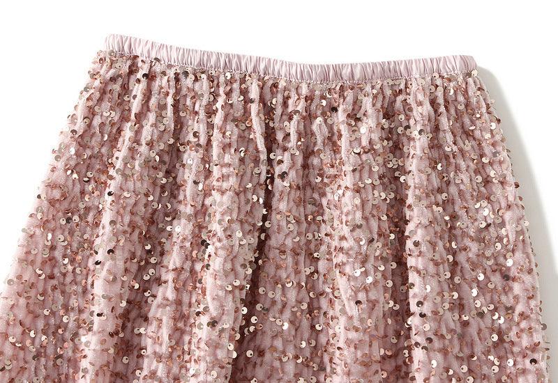 Fusta midi dama D8035 - Lusha.ro