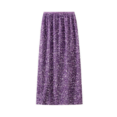 Fusta midi dama D8035 - Lusha.ro