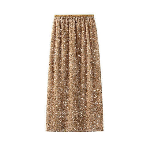 Fusta midi dama D8035 - Lusha.ro