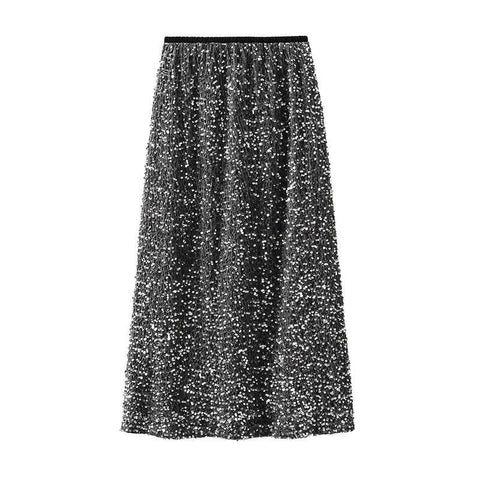 Fusta midi dama D8035 - Lusha.ro