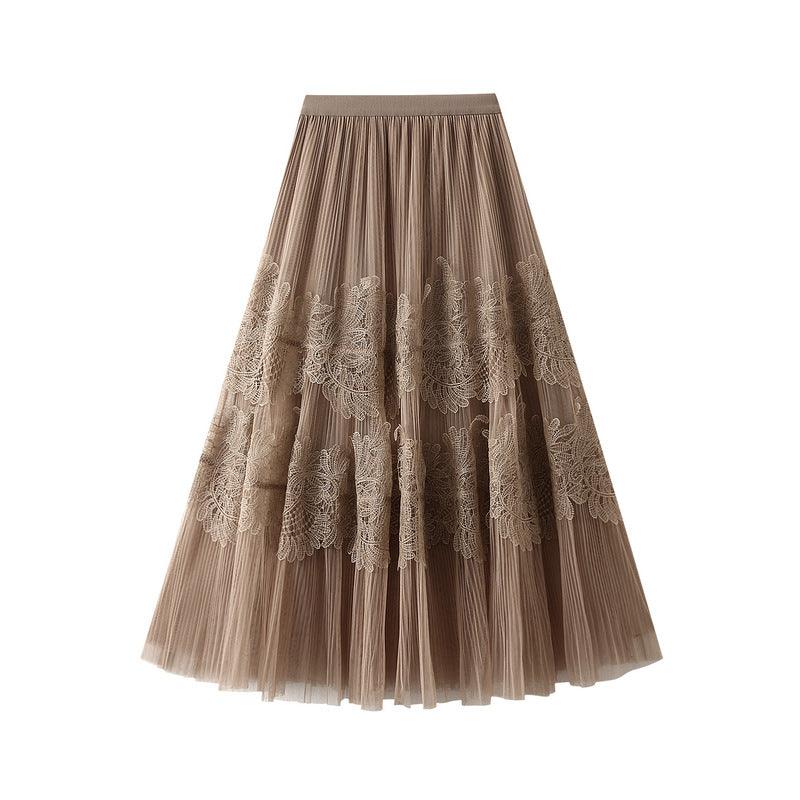 Fusta midi dama D8833 - Lusha.ro