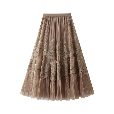 Fusta midi dama D8833 - Lusha.ro