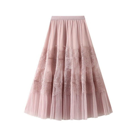 Fusta midi dama D8833 - Lusha.ro