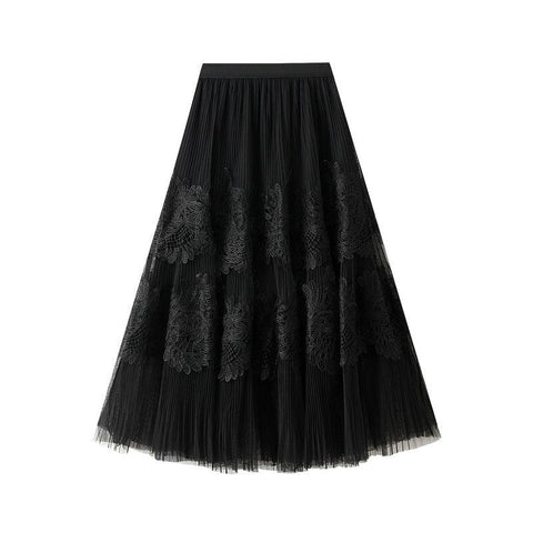 Fusta midi dama D8833 - Lusha.ro